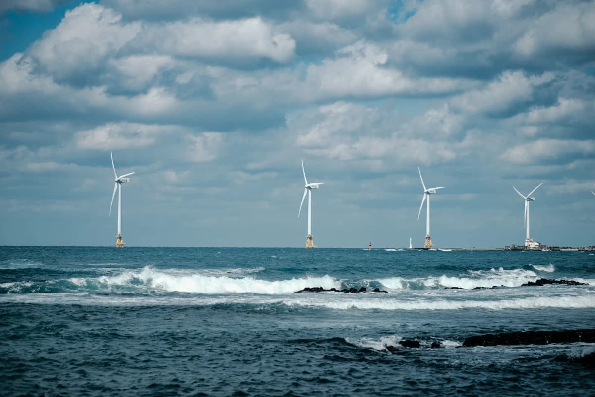 Renewable energy powers Bitcoin mining rigs.